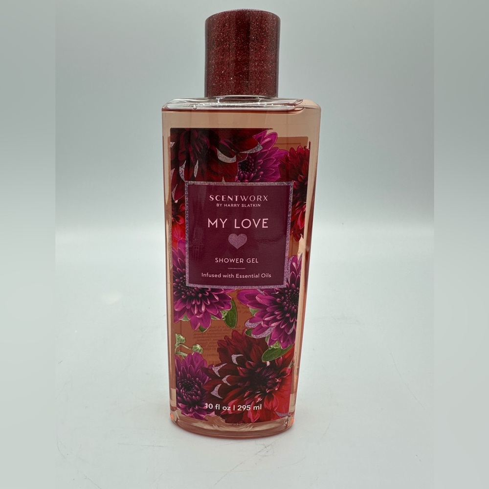 Scentworx by Harry Slatkin MY LOVE Shower Gel 10 oz Discontinued  NEW
